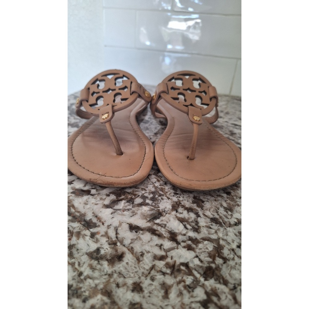 Tory Burch Miller Thong Sandal , Size US 11 M , Leather - Picture 2 of 11
